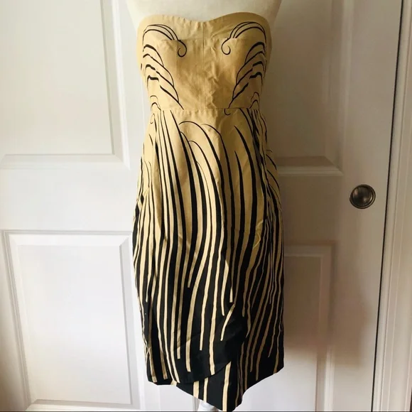 cocktail dress anthropologie Cocktail Dress Anthropologie Yoana Baraschi Dress Yoana Baraschi Anthropologie Chiffon Baroque Mini Dress White
